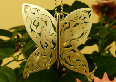 butterfly pendant